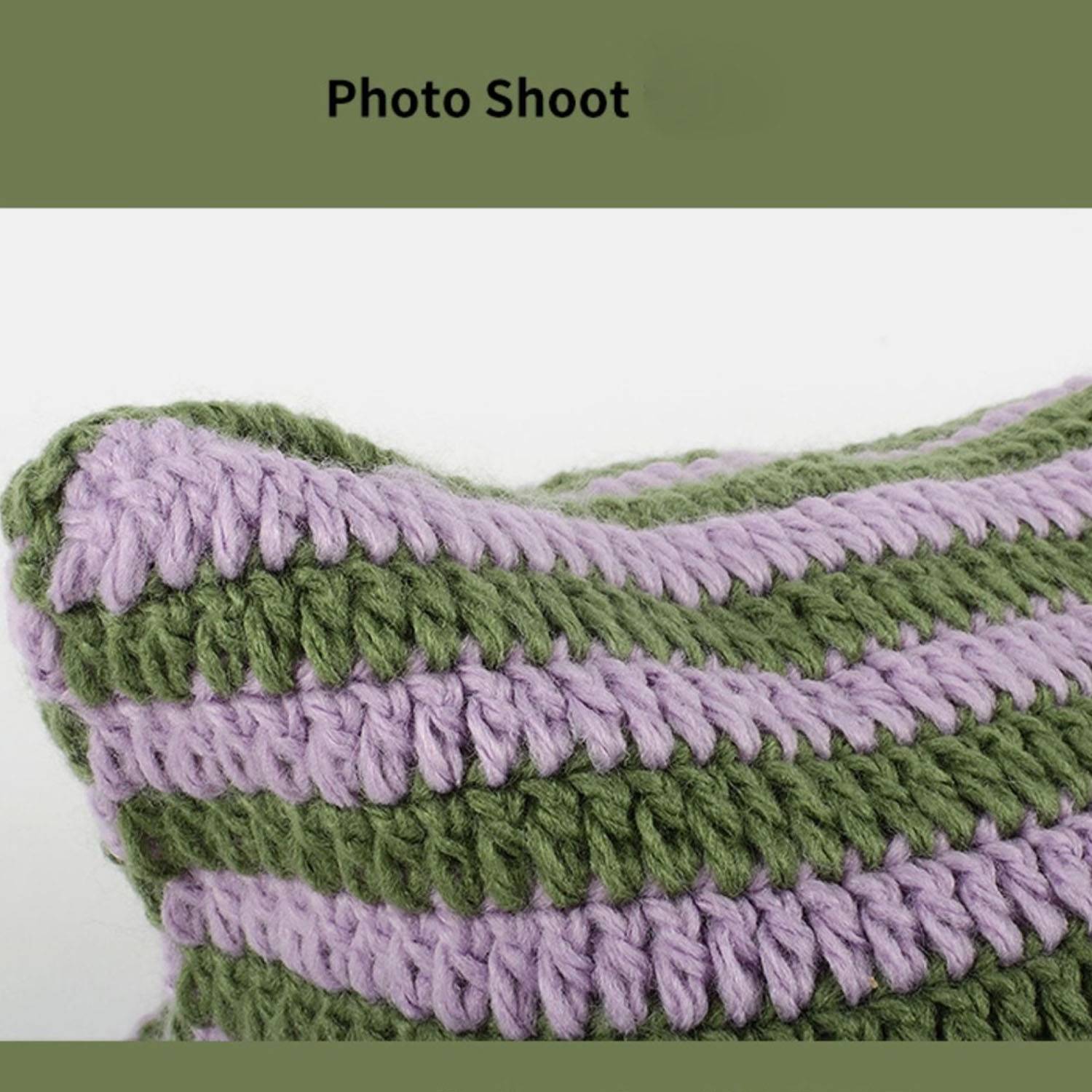 Knitted Cat Ear Little Devil Hat 3