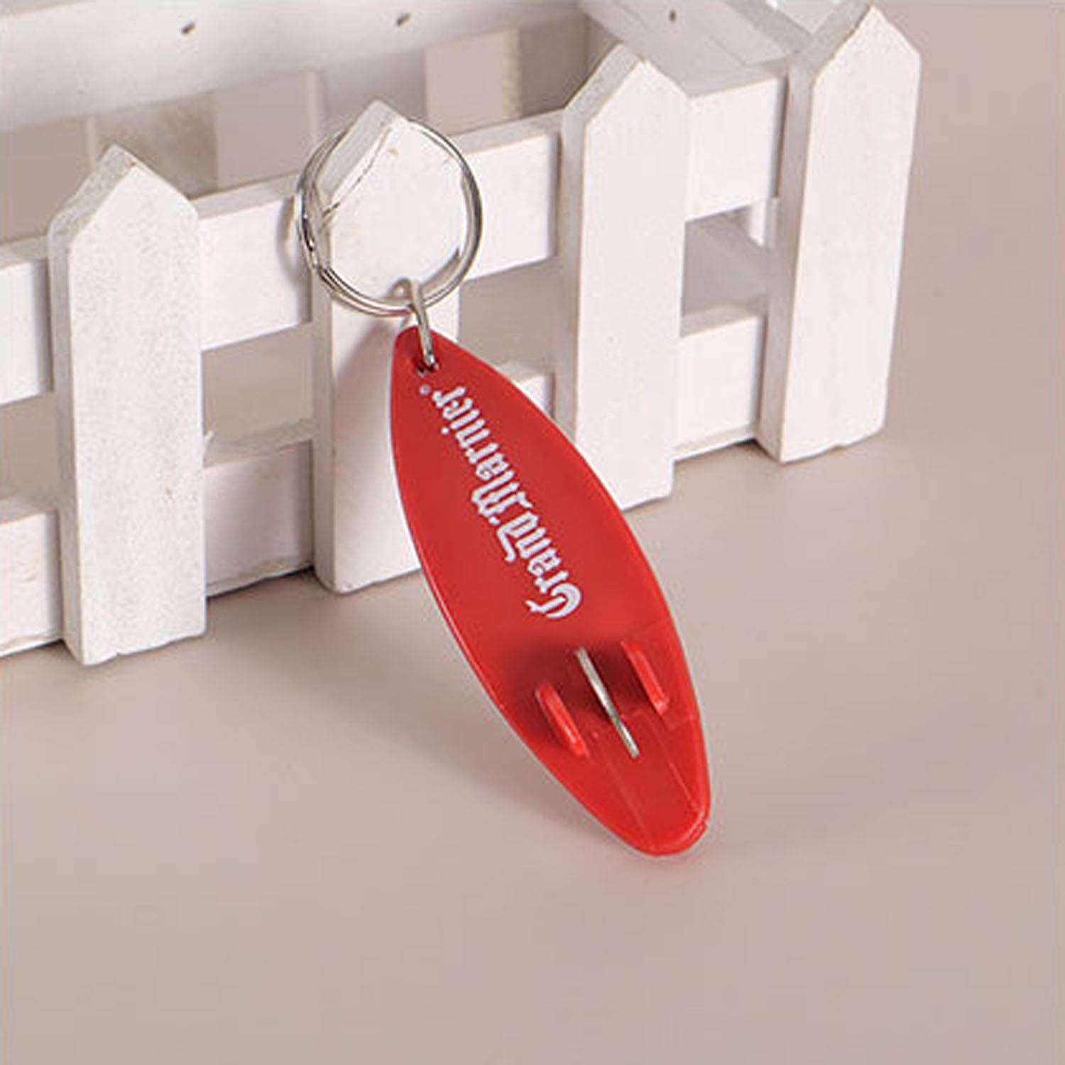 Custom Surfboard Bottle Opener Keychain 5