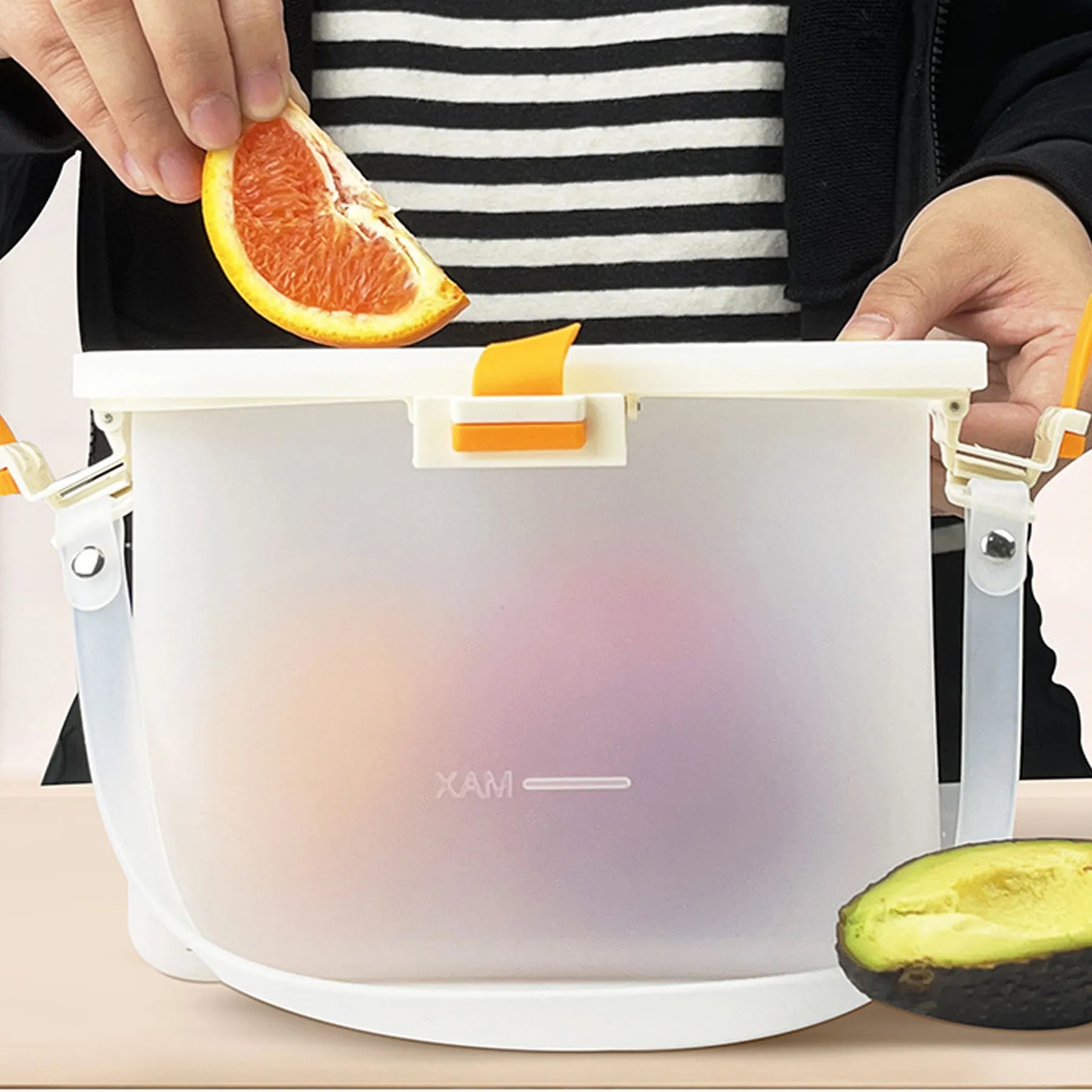 Silicone Portable Lunch Box 7