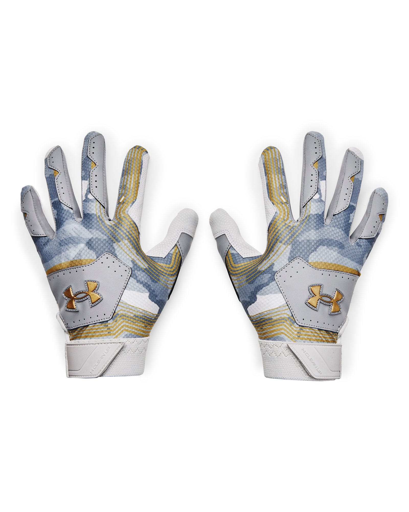 UA Clean Up 21 Culture Boys' Batting Gloves 4