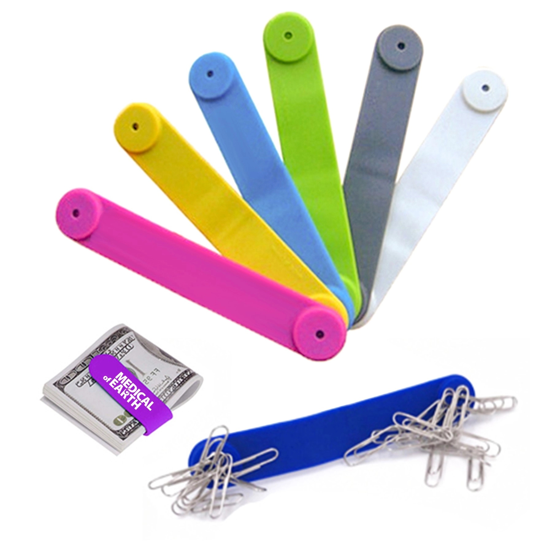 Magnetic Silicone Cord Organizer 2