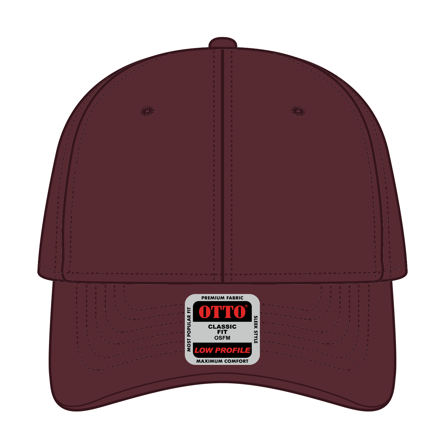 OTTO CAP® 6 Panel Low Profile Baseball Cap 47