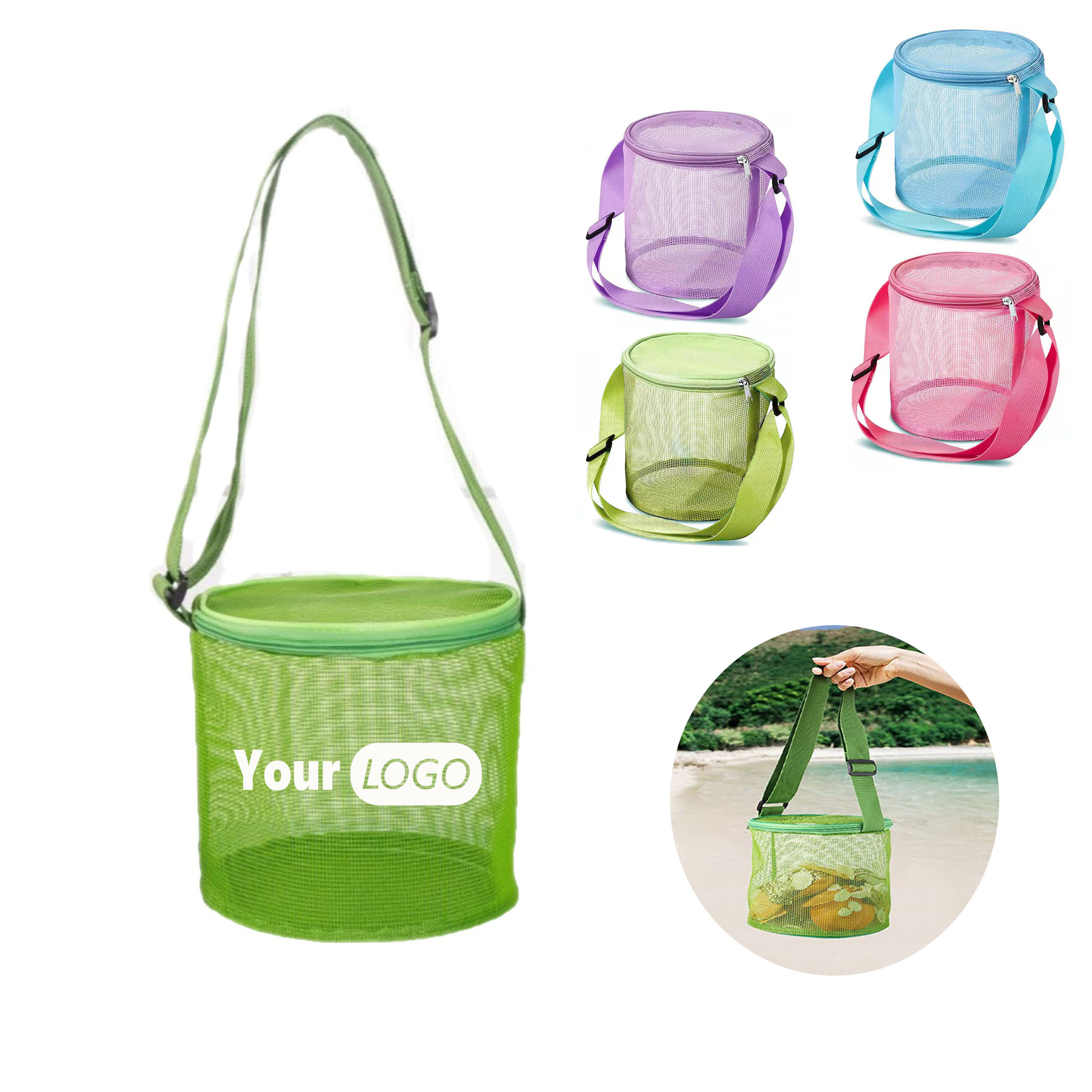 Portable Shell Collecting Play Bag MOQ 20 PCS 2
