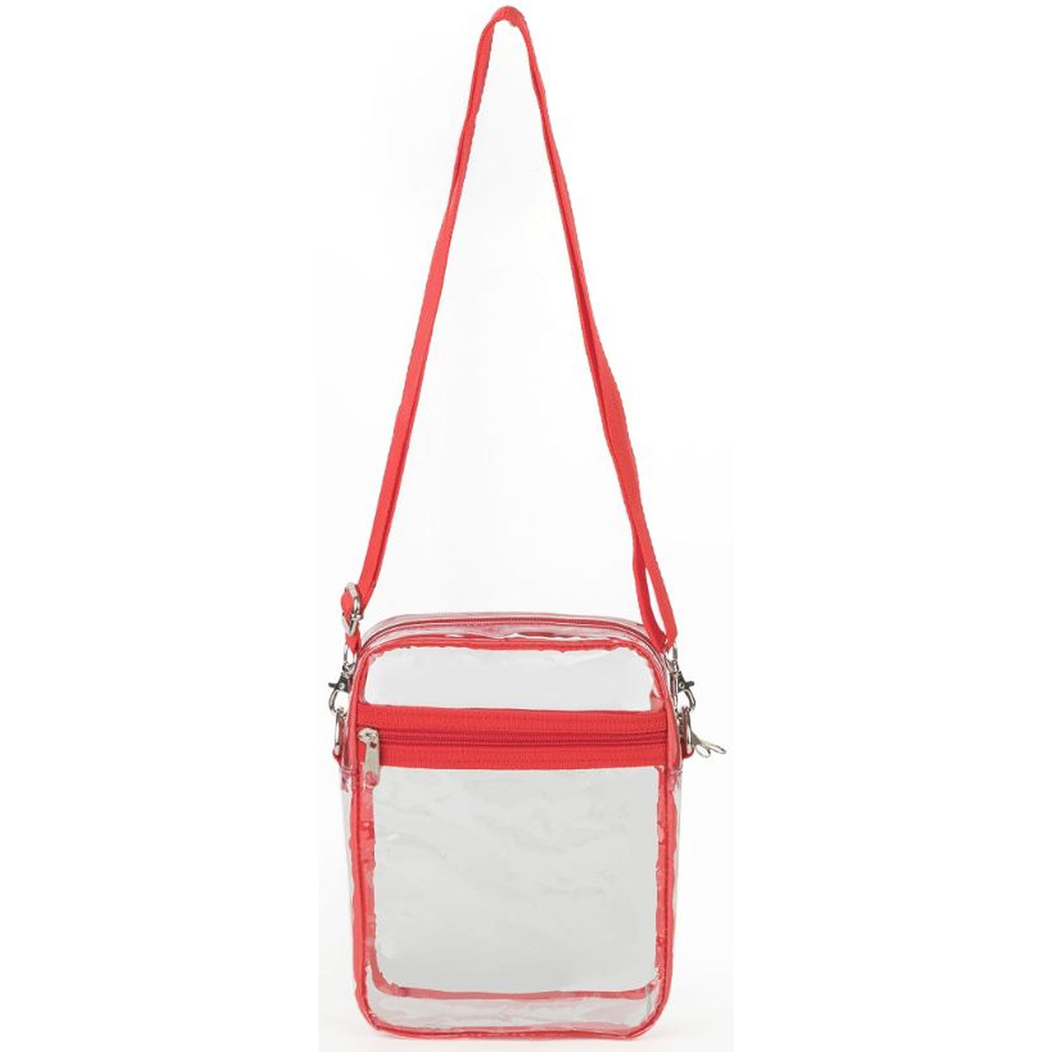 Clear Purse Stadium Approved Crossbody Bag with Adjustable Shoulder Strap 9