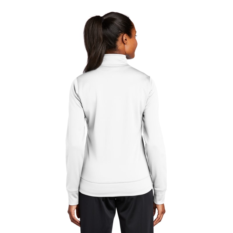 Sport-Tek Women's Sport-Wick Fleece Full-Zip Jacket. 3
