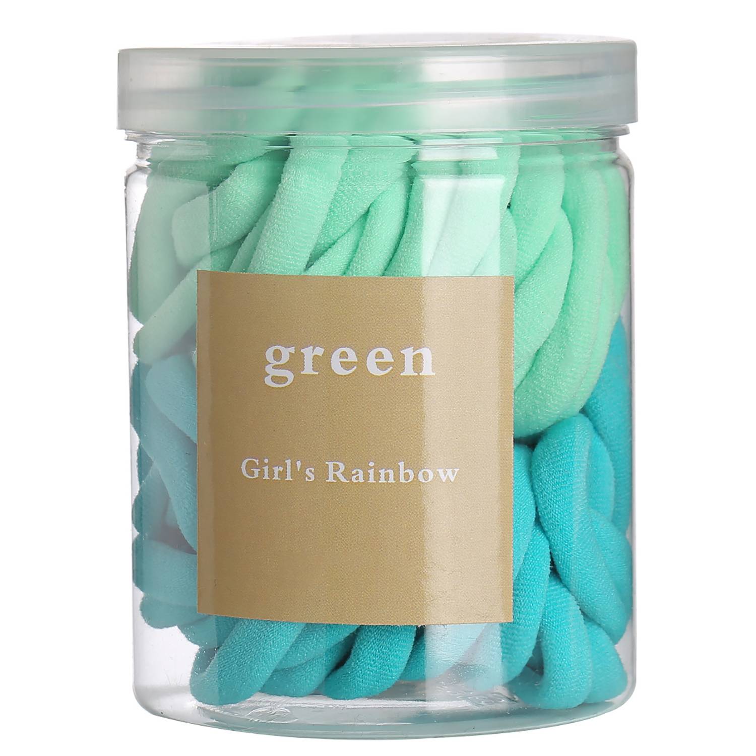 50pcs Seamless Elastic Hair Ties - Bulk Pack for Daily Use 6