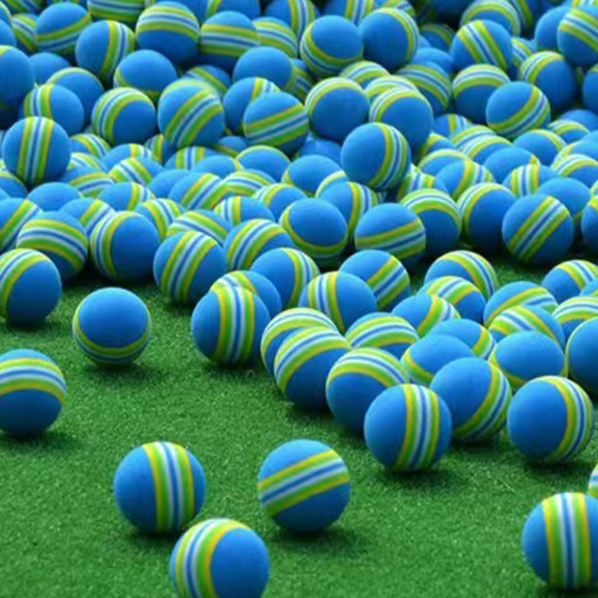 Other Organic Material Customizable Rainbow Foam Golf Ball 1