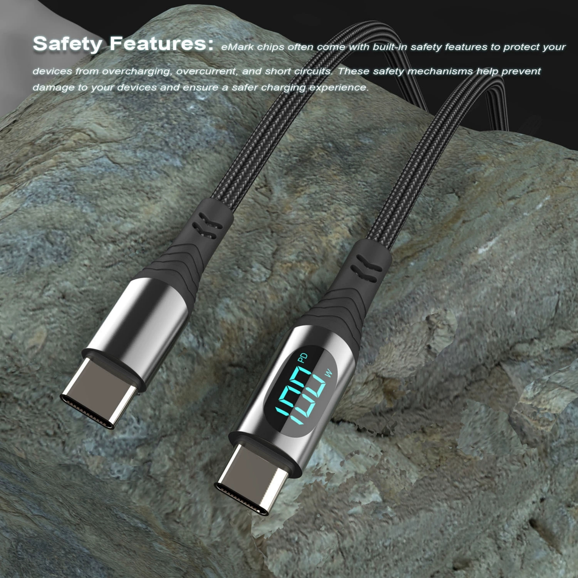 PD 100W Fast Charging Cable 4