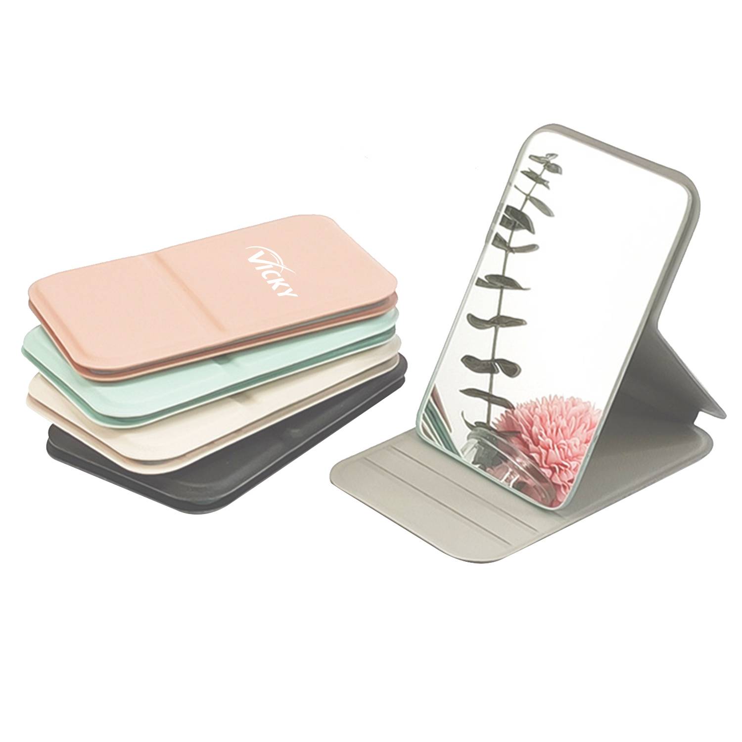 Pu Leather Pocket Mirror 2