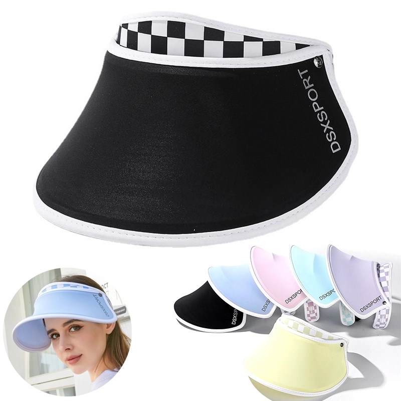 Empty Visor Cap For Women Wide Beach Sun Hats 1