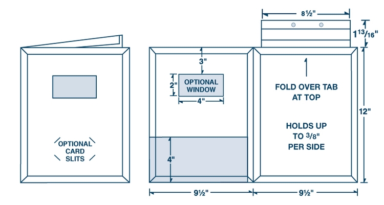Conformer Expansion Tax Folder with PMS Printed Imprint 9