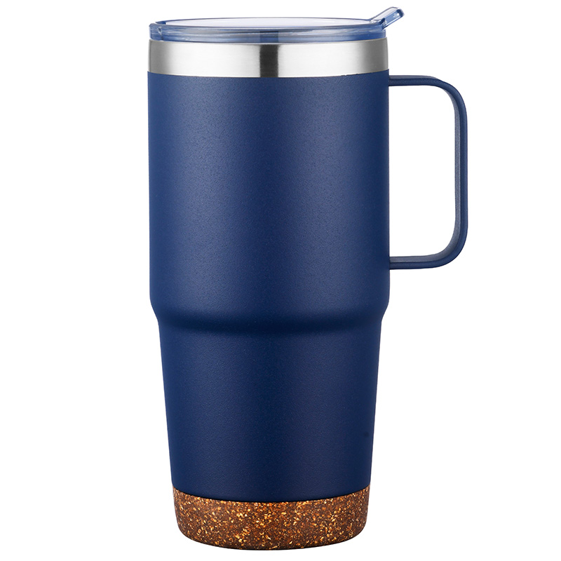 24oz. Travel Mug with Cork Bottom & Lid 8