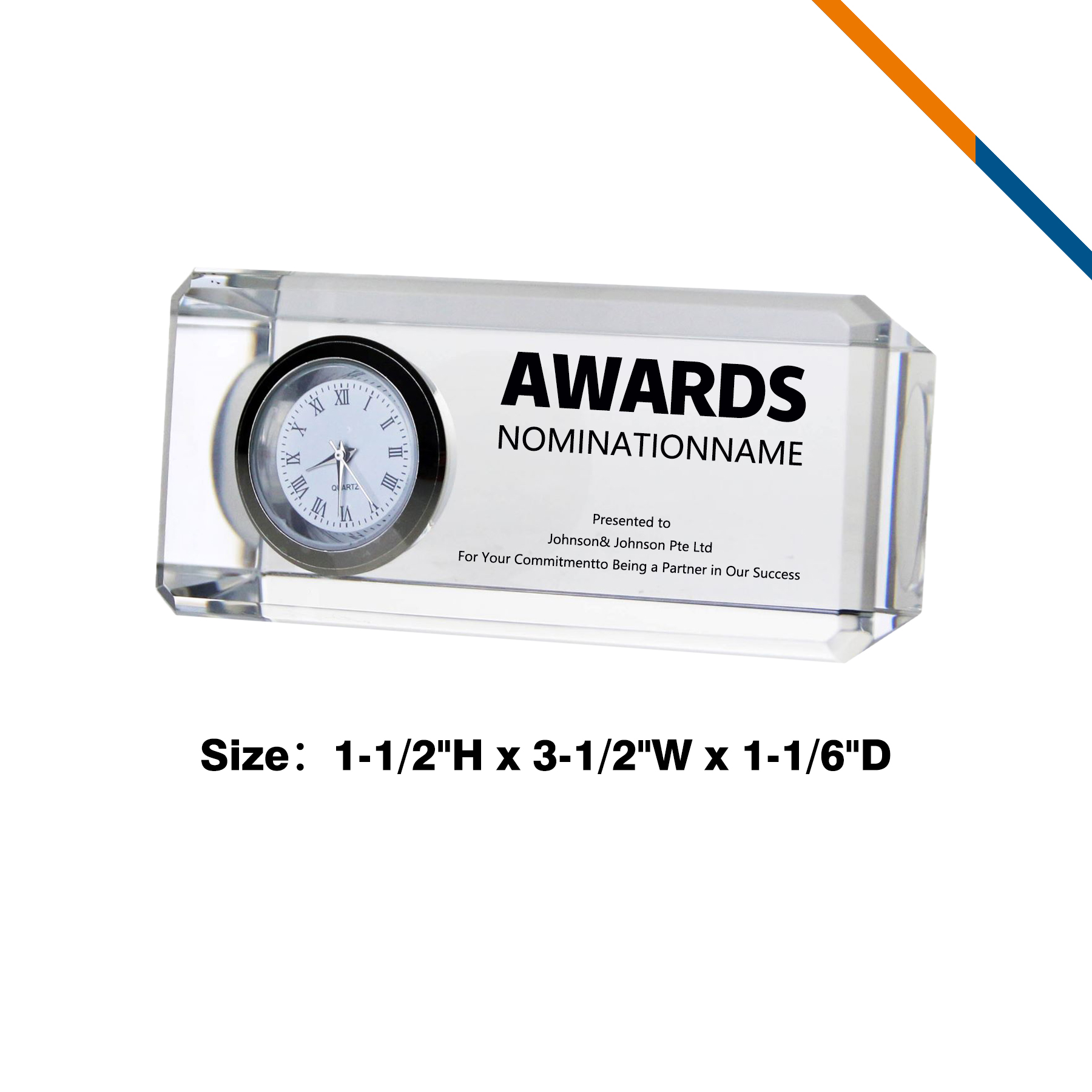 Eida Clock Ornament Award 4