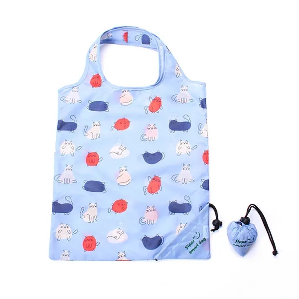 Full Color Rpet Foldaway Shopper Tote Bag 5