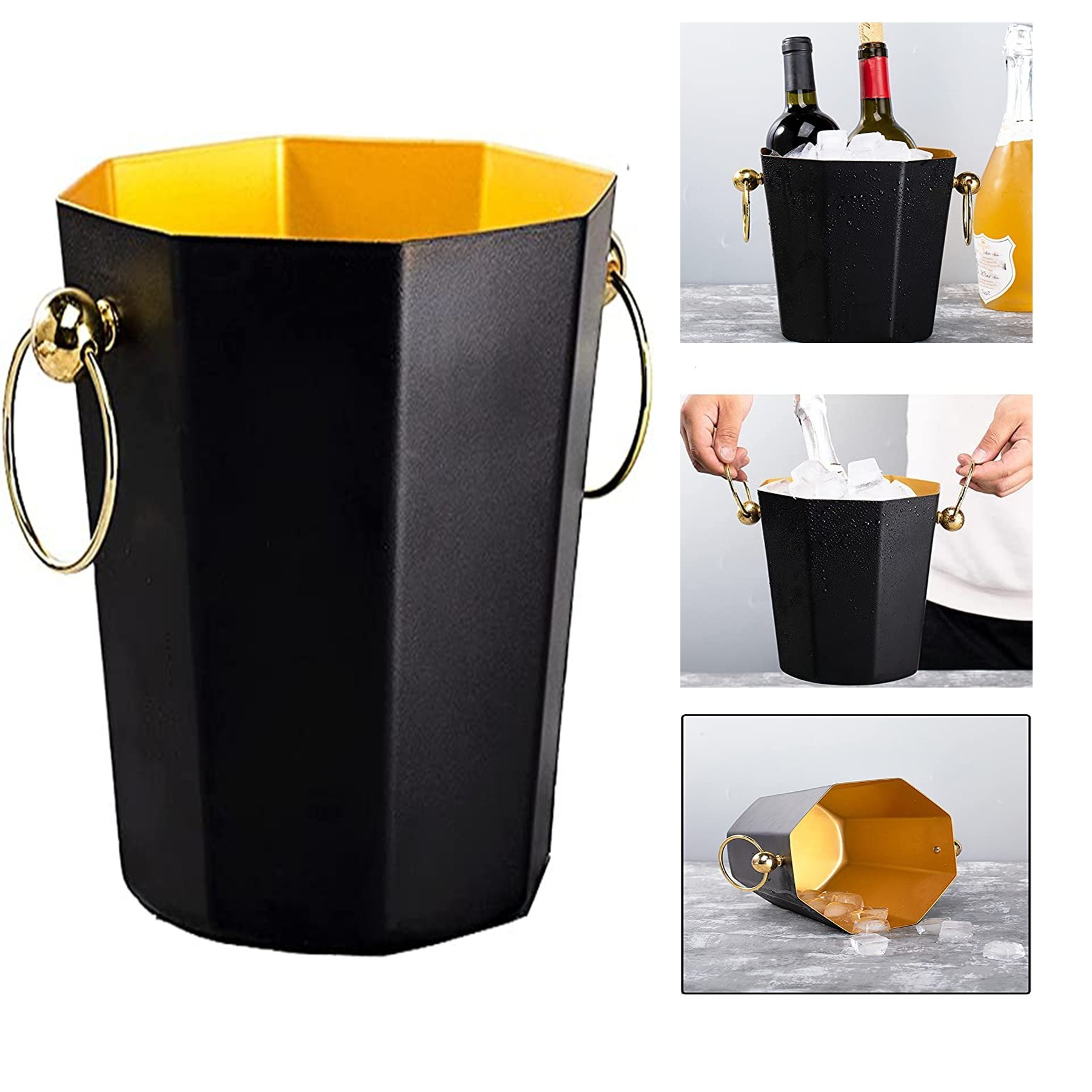 Stainless Steel Ice Bucket for Parties and Outdoor Activitie 2