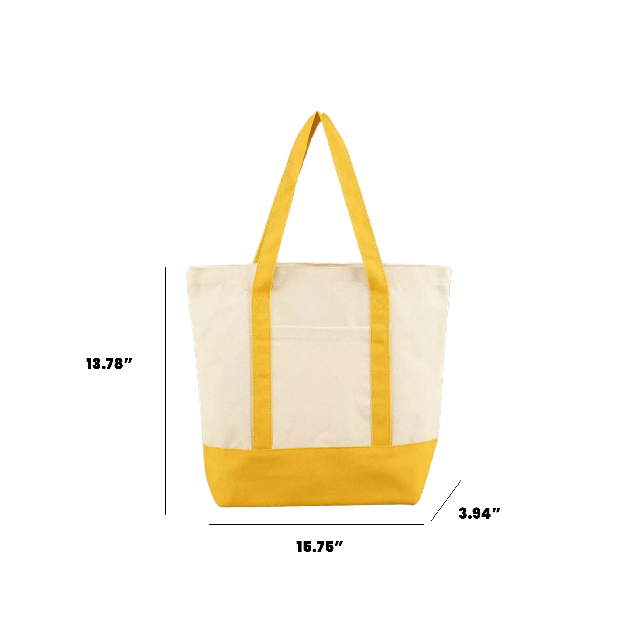 Full Color Handheld Cotton Fabric Bag, custom tote bag with logo imprint 4