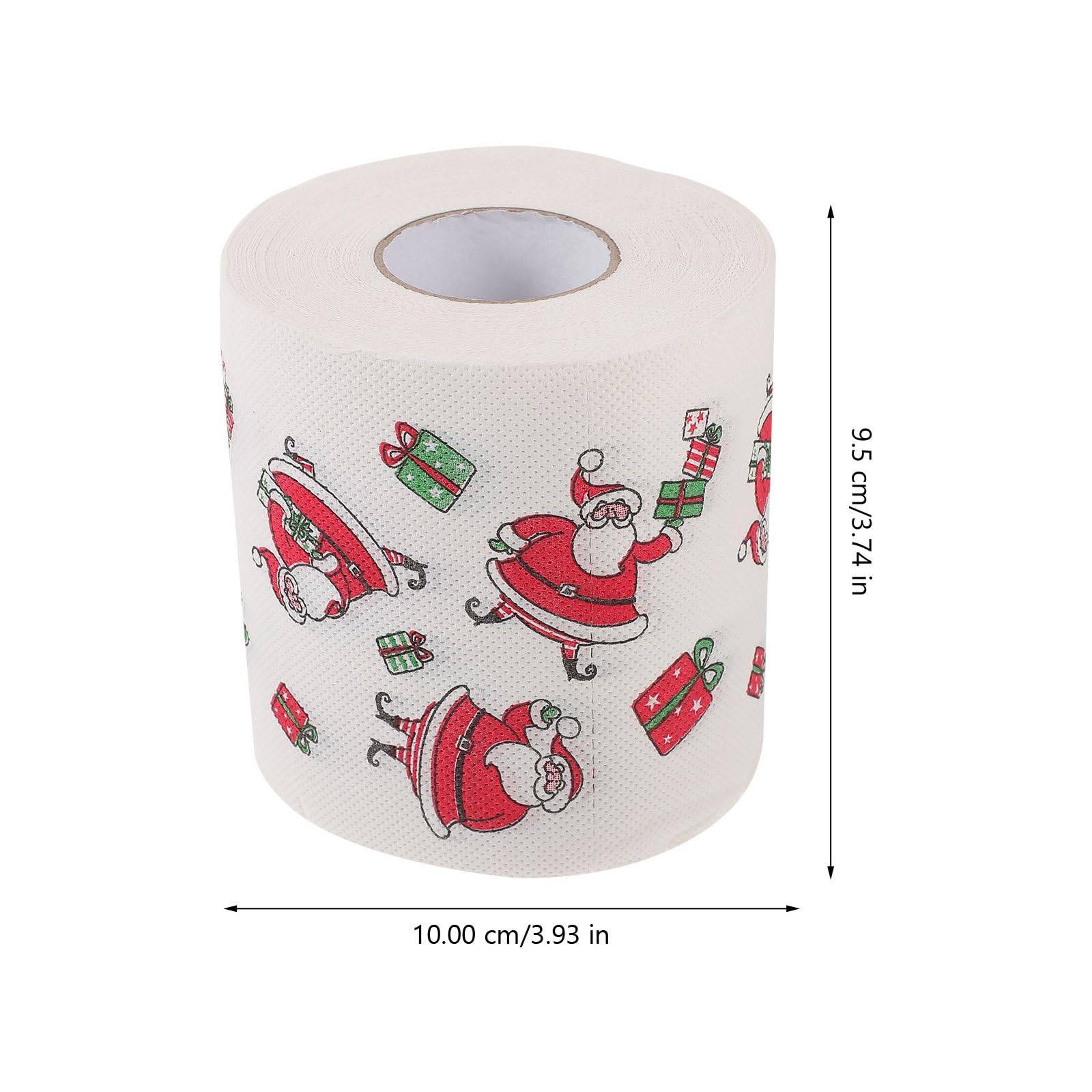 Custom Merry Christmas Toilet Paper Tissue Napkin 7