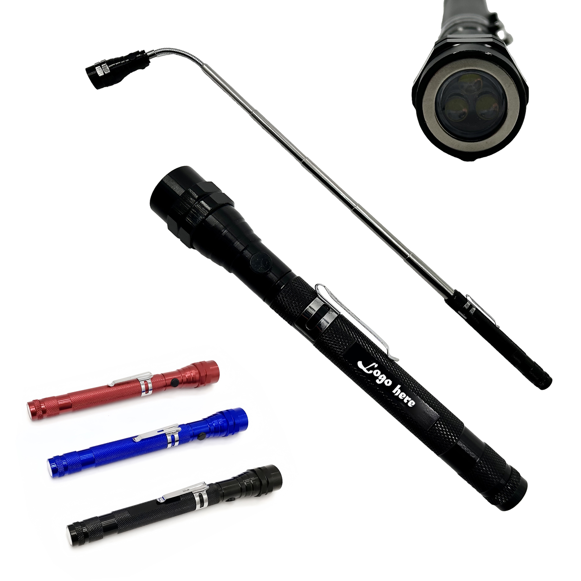 Aluminum Magnetic LED Flashlight 1