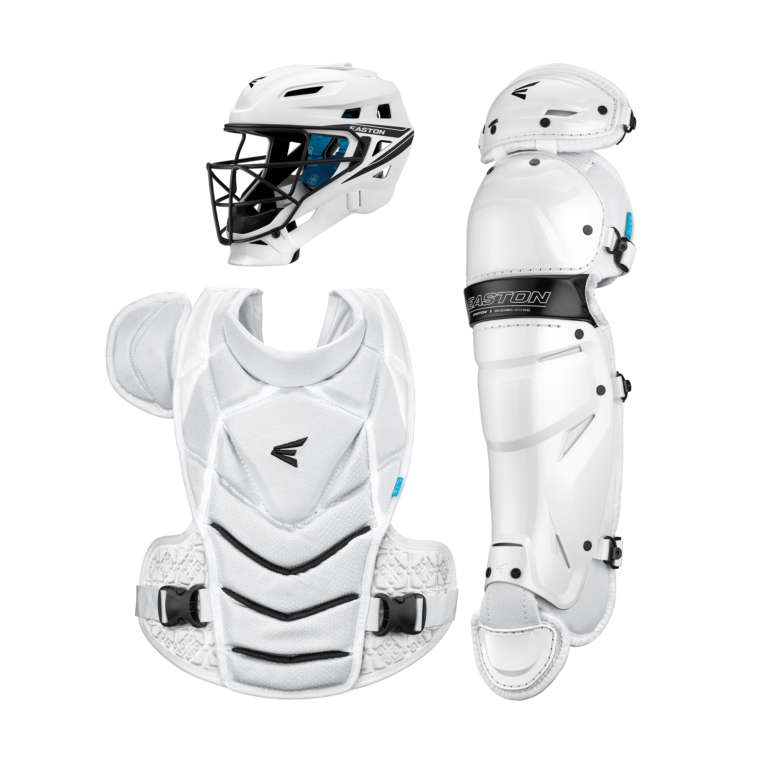 Easton x Jen Schro The Very Best Fastpitch Softball Catcher's Equipment Box Set | Small 2