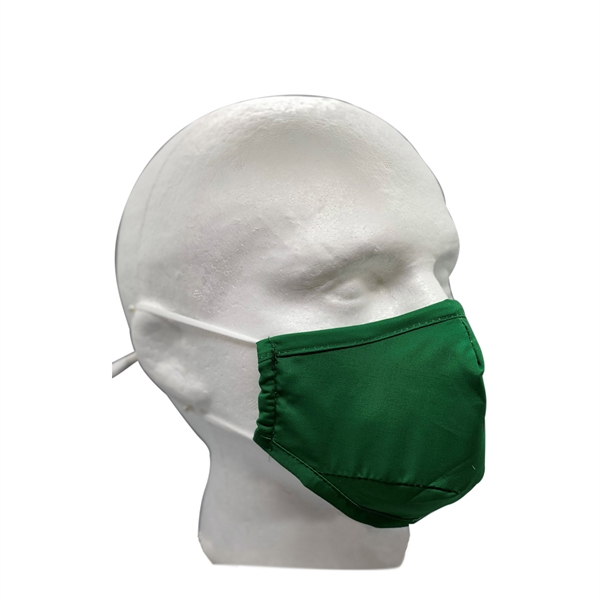 Kid's 2-Ply Reusable Face Mask with Adjustable Ear Loops 1