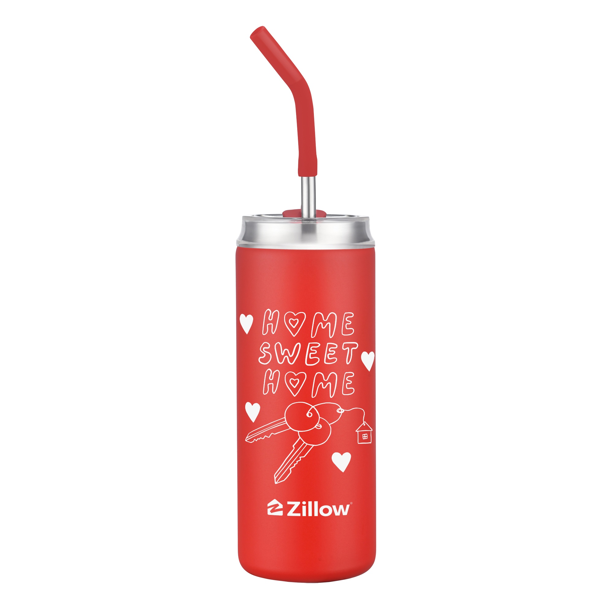20 oz. Vacuum Tumbler with Straw 1