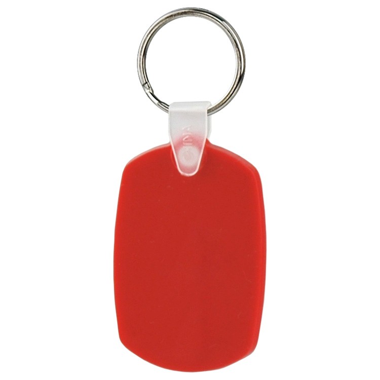 Soft Squeezable Key Tag (Oval) 5