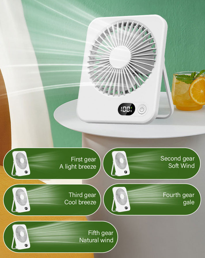 Small Desk Fan 7