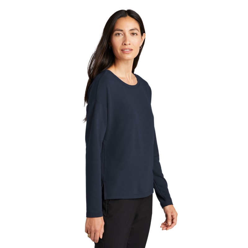 Mercer+Mettle Women's Stretch Drop Shoulder Pullover 2