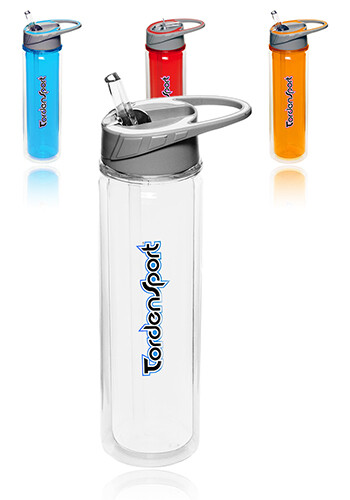 19 oz. Sports Water Bottles with Straw