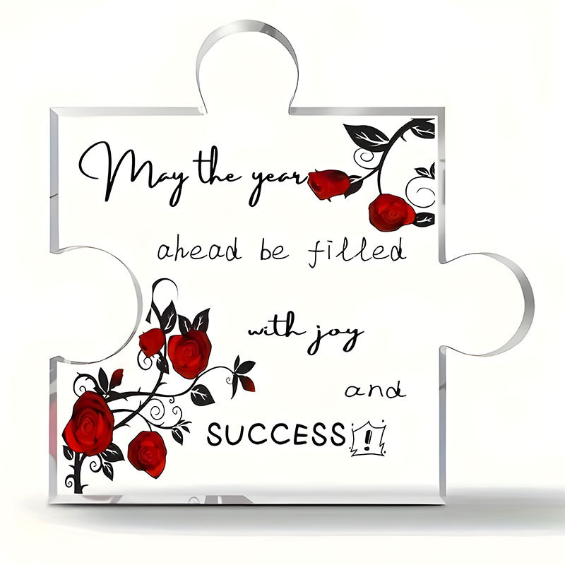 Puzzle Shape Acrylic Ornaments 5