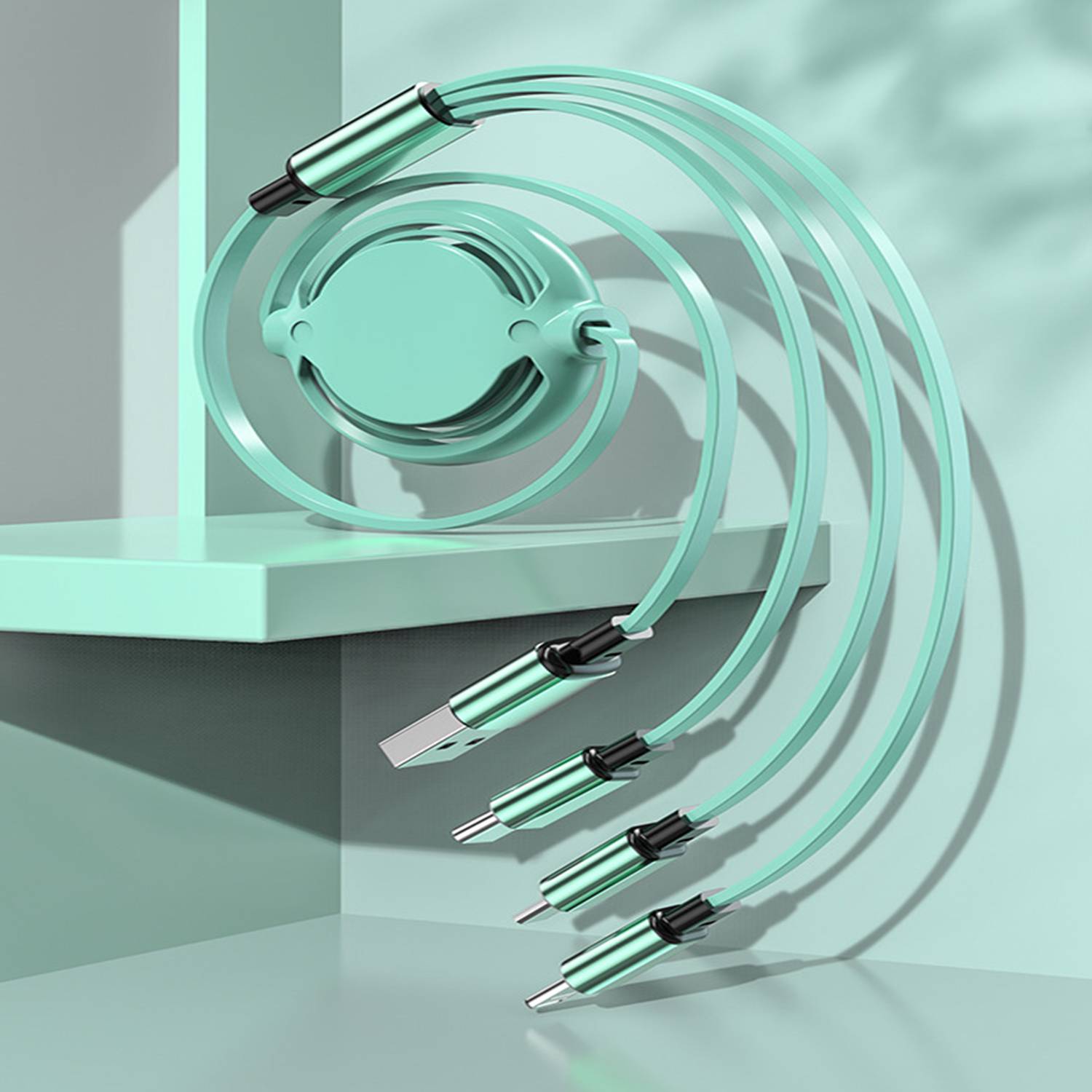 Three In One Fast Charging Car Charging Cable 5