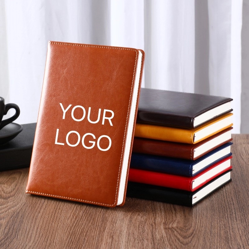 Ruled Hardcover Vegan Leather Notebook 1