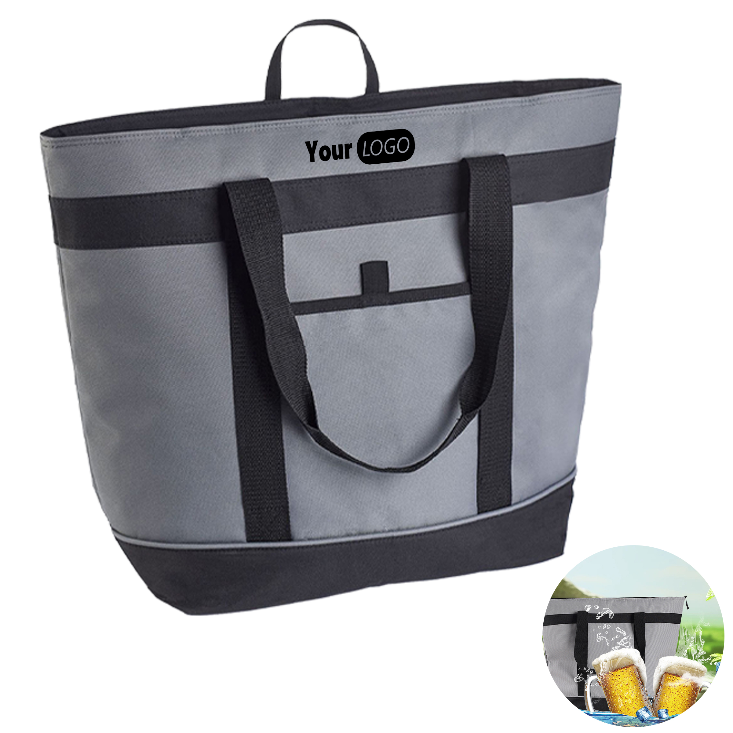 Oxford Outdoor Large Capacity Thick Double-Layer Insulation Bag 4