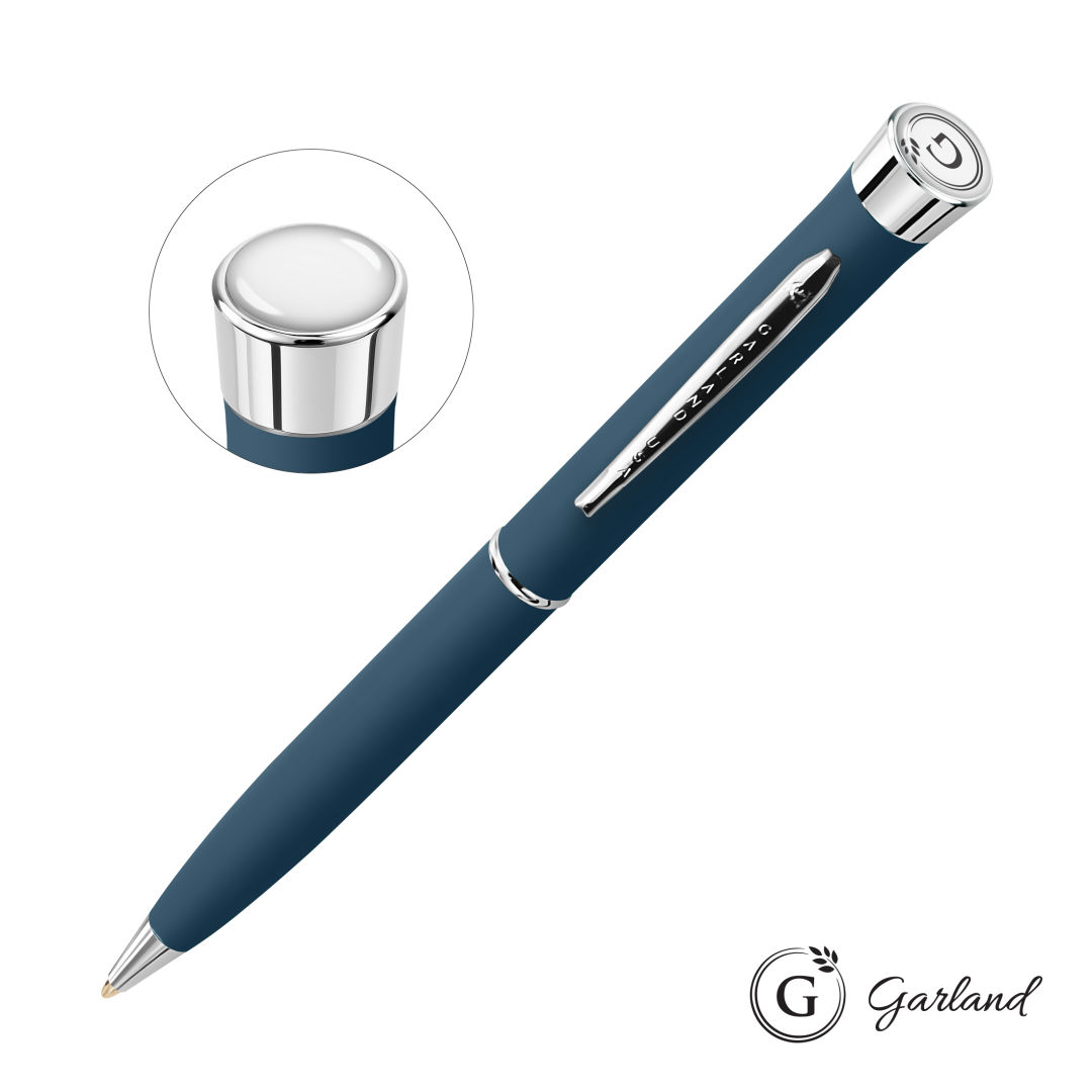 Garland® Freedom Ballpoint Pen - Chrome Accent 8