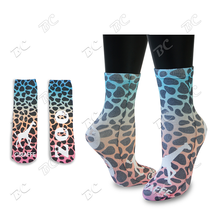 11" Full Color Kids Unisex Tube Promo Socks 1