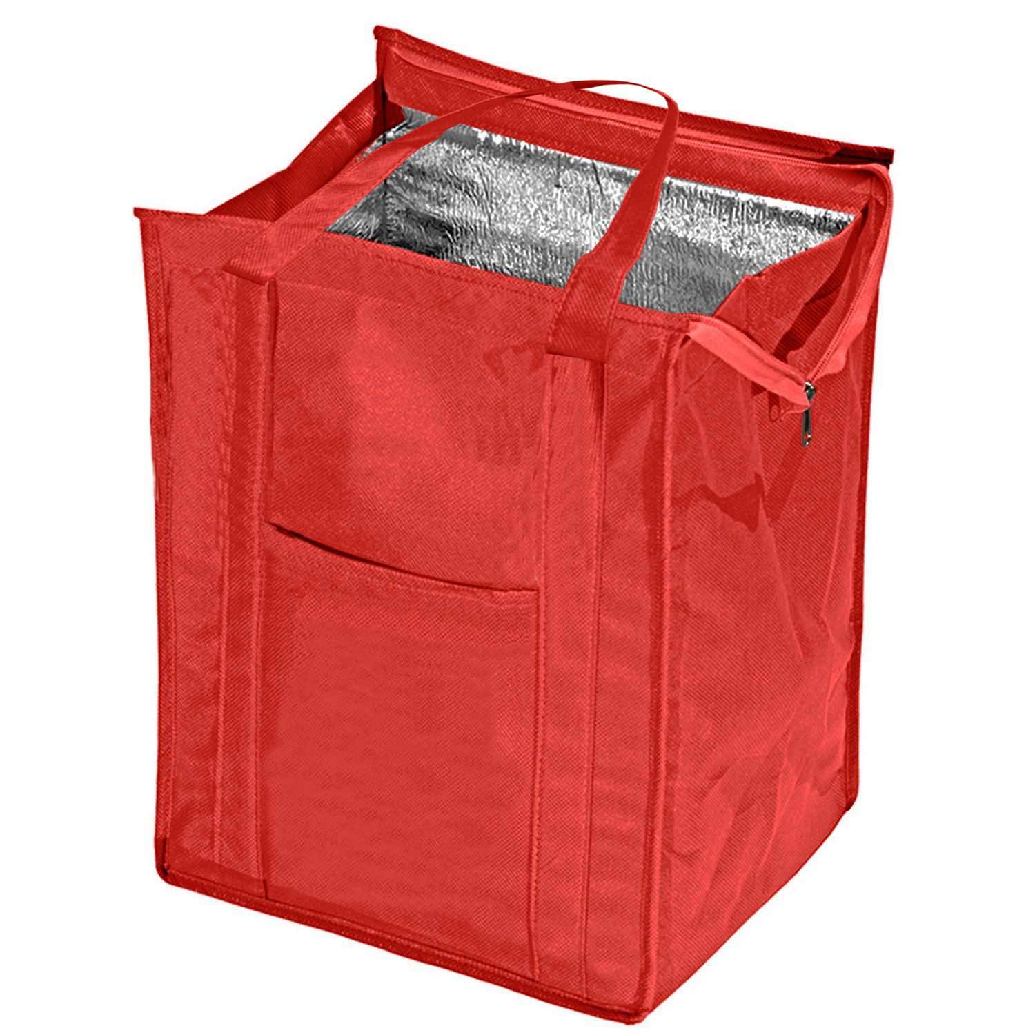 Insulated Polytex Tote W/Zipper 4