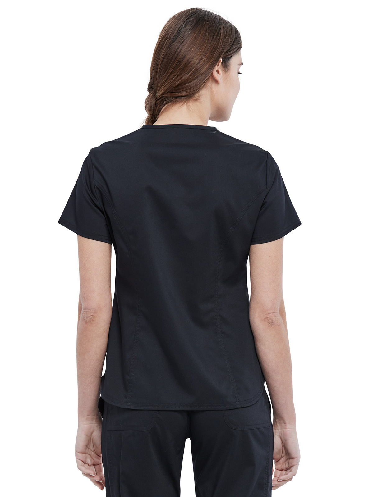 Cherokee - Workwear Revolution - Women's 2-Pocket V-Neck Top 3