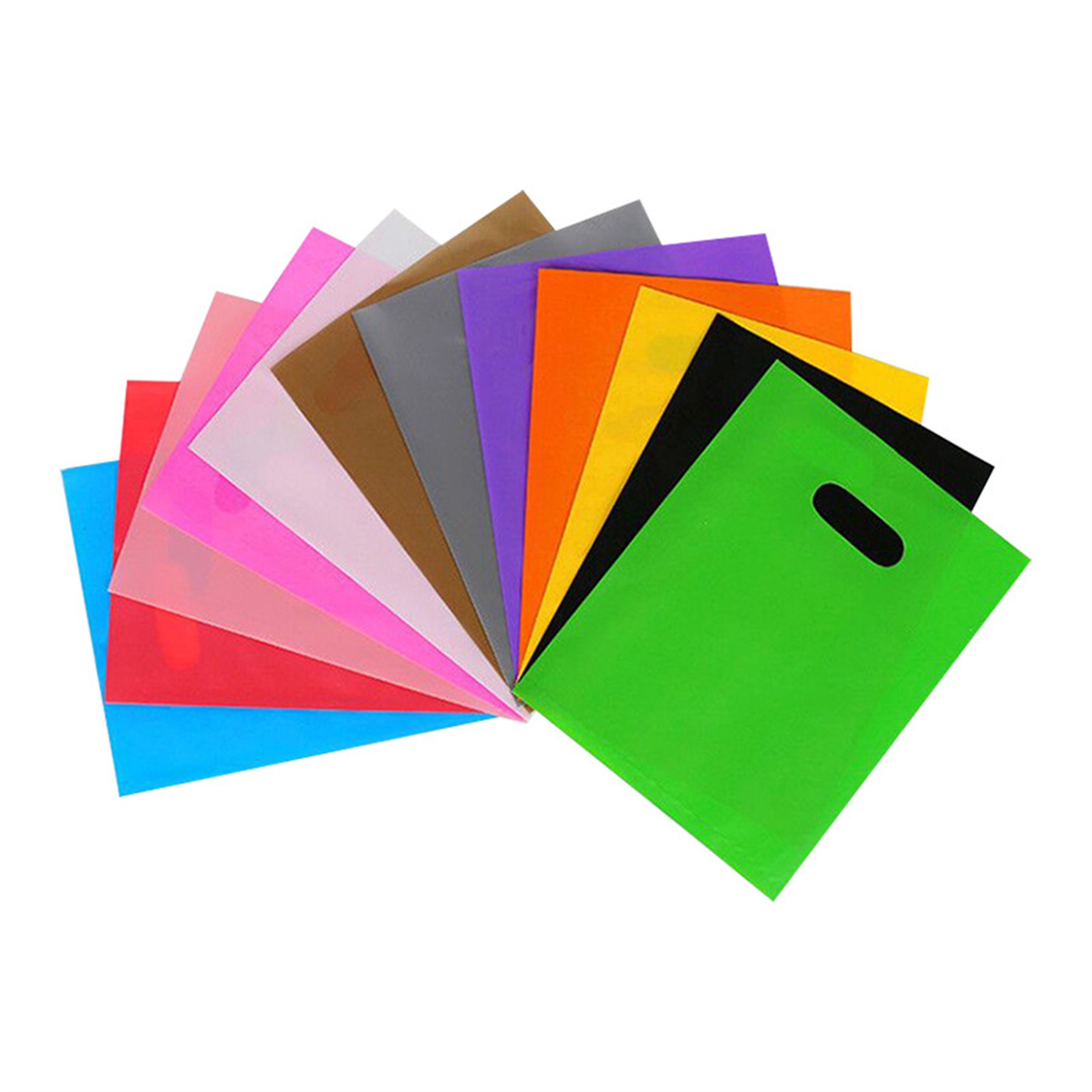 Die-Cut Reinforced Plastic Bags 2