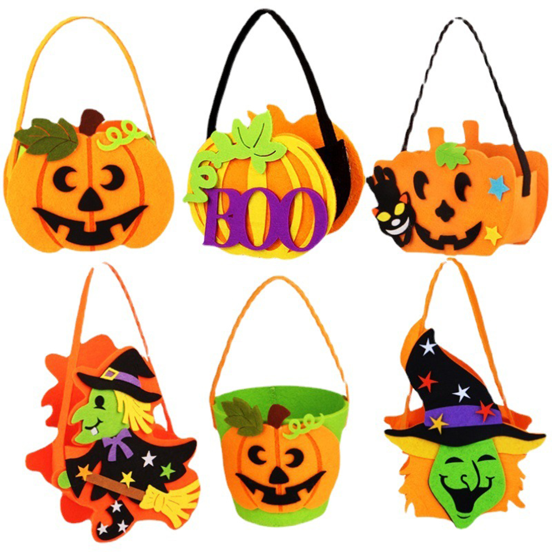 Halloween Pumpkin Wearable Candy Bags 2