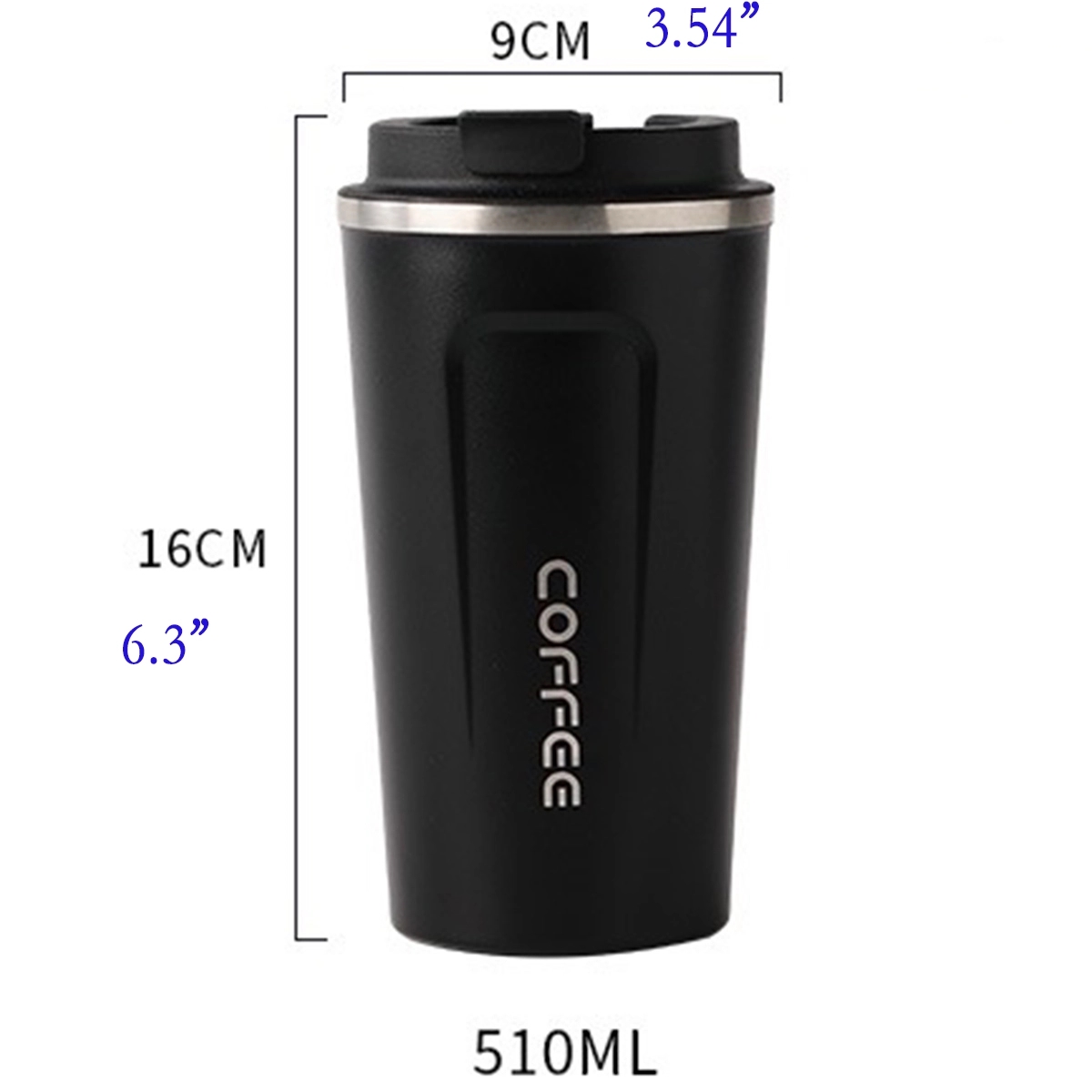 18 Oz Double Wall Stainless Steel Insulation Coffee Mug 4