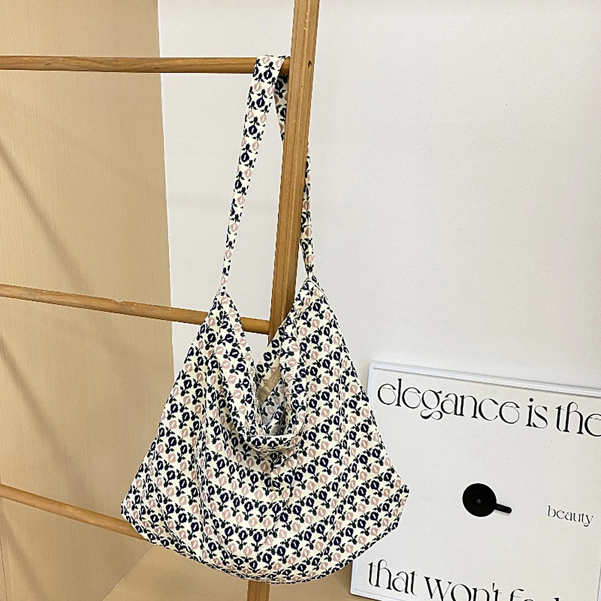Leopard Print Canvas Tote Bag 15