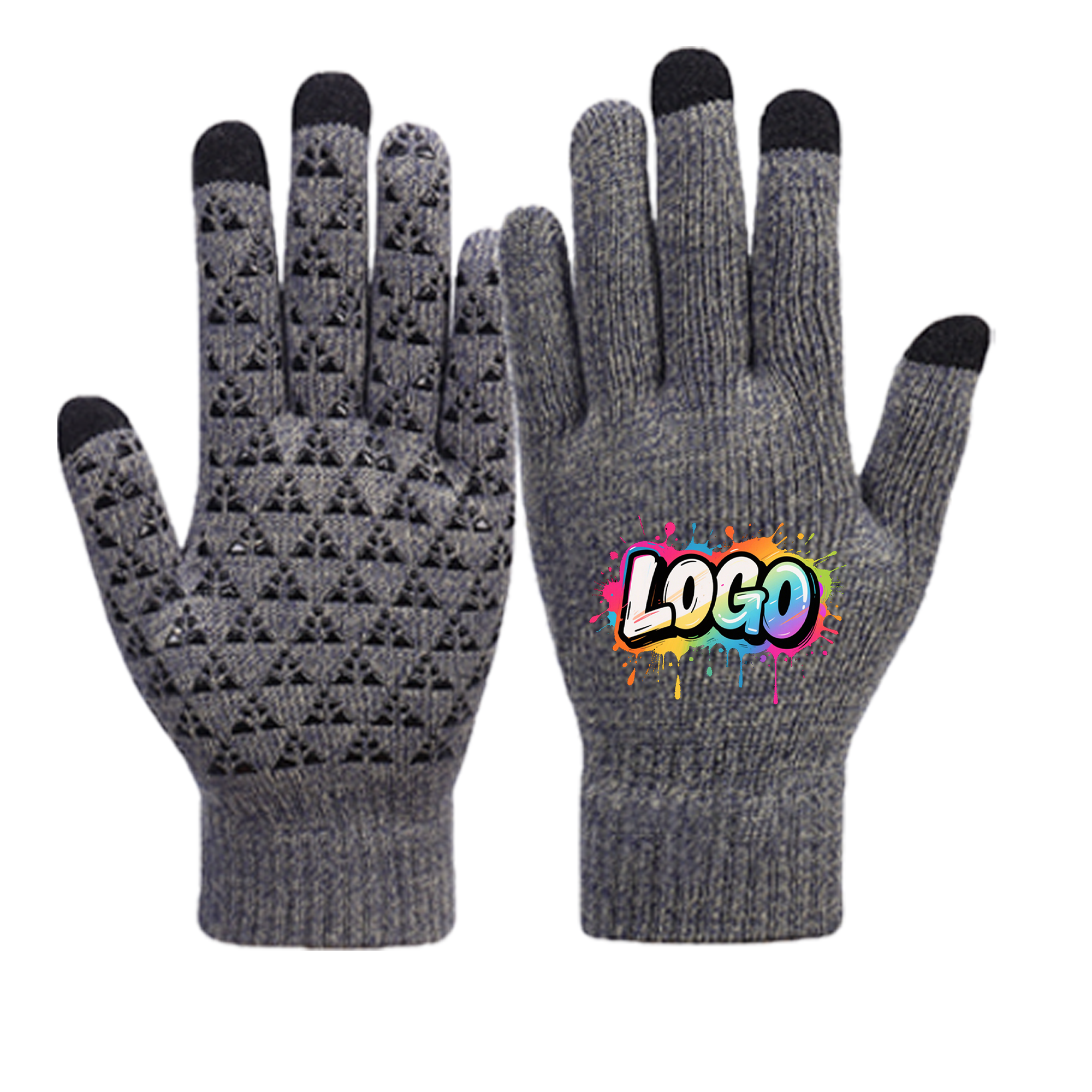 Winter Warm Knit Touchscreen Gloves 4