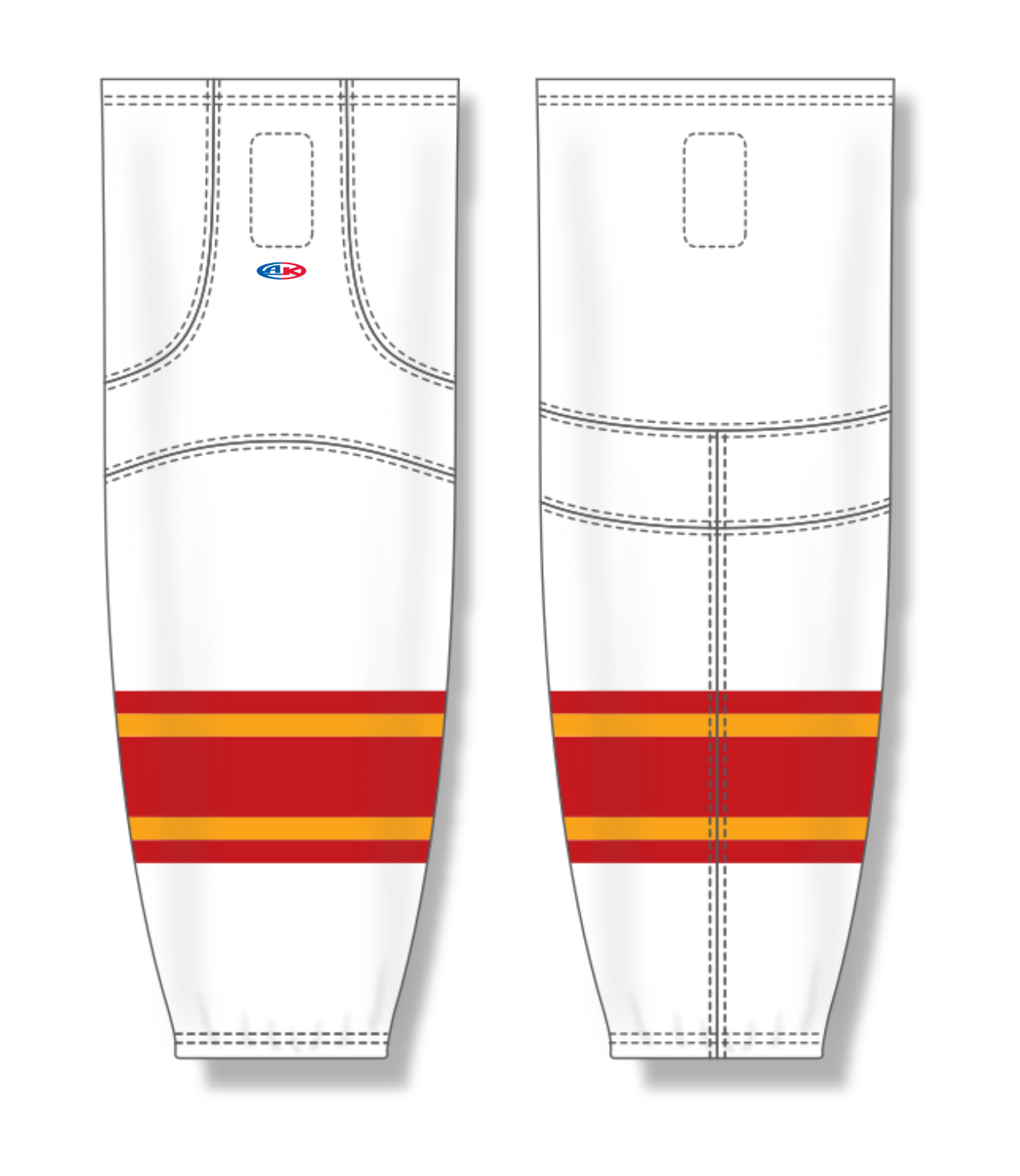 Cut & Sew Pro Hockey Socks HS2100-G65 3