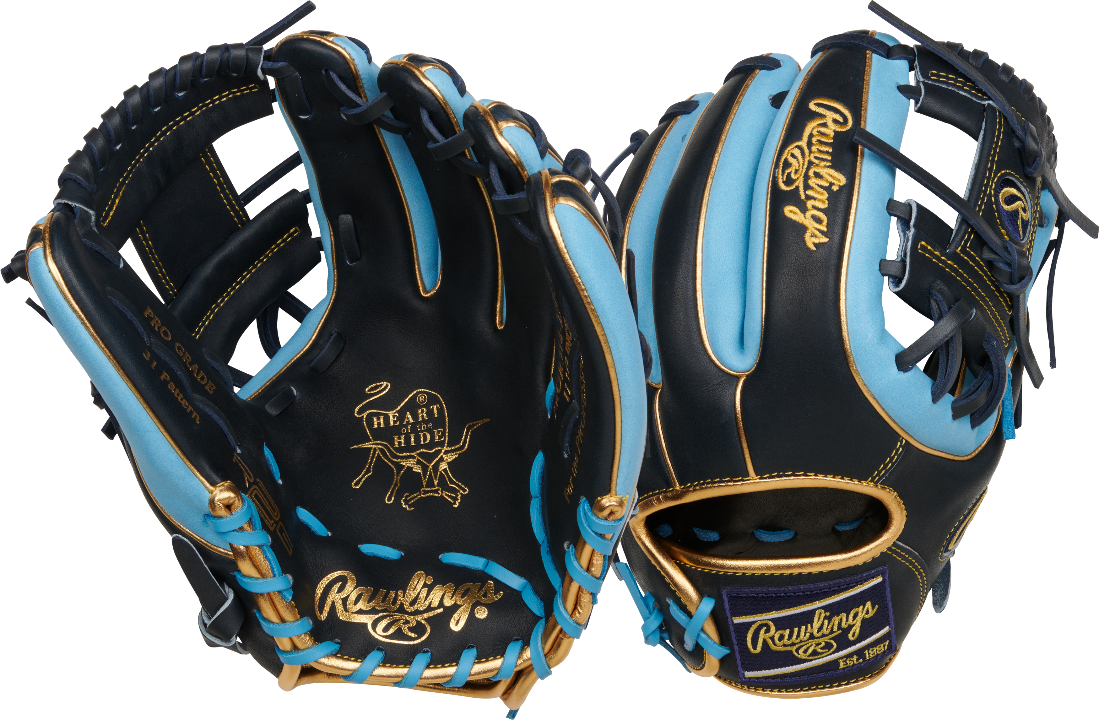 Rawlings Heart of the Hide Baseball Glove, Infield 1