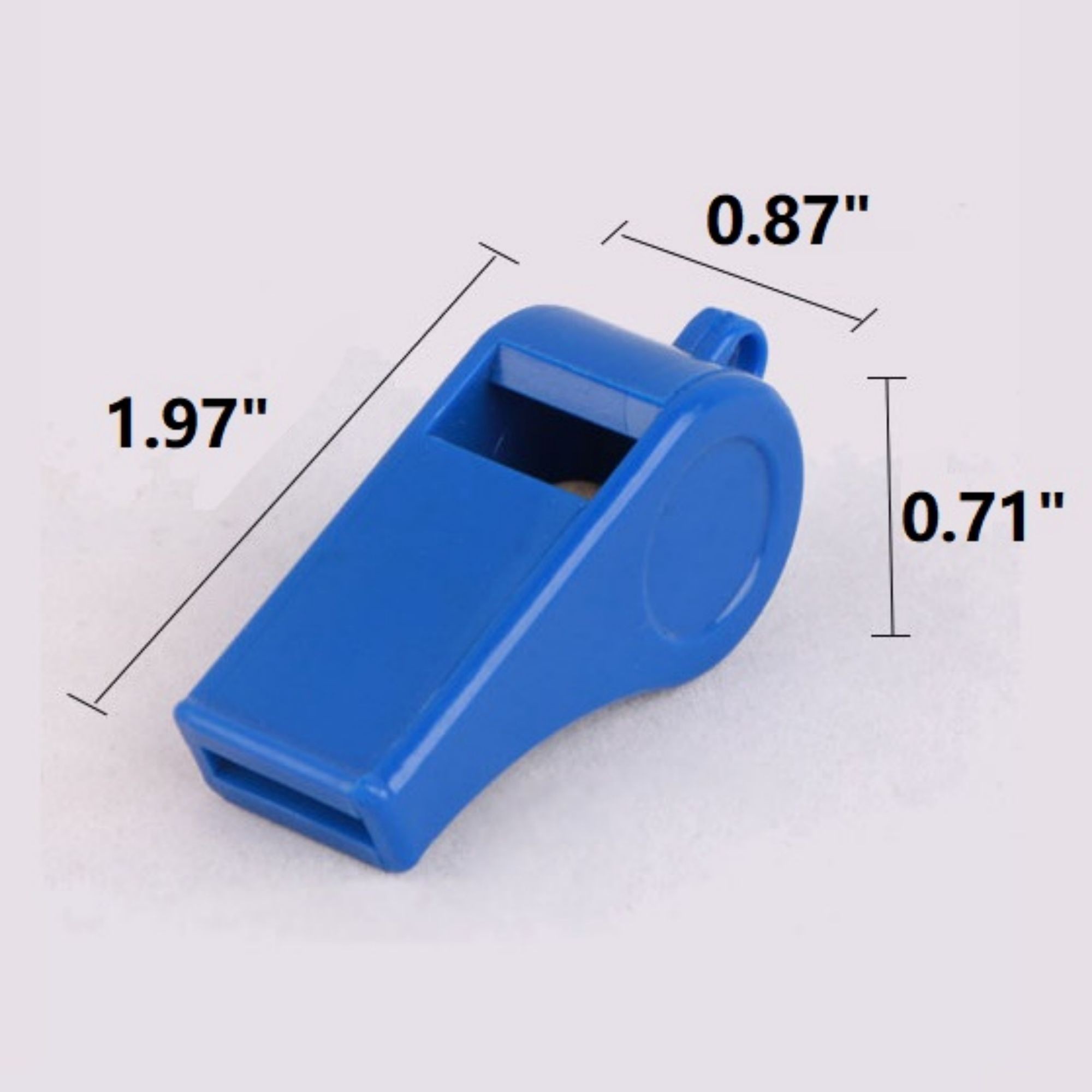 ABS Whistle with Lanyard 2