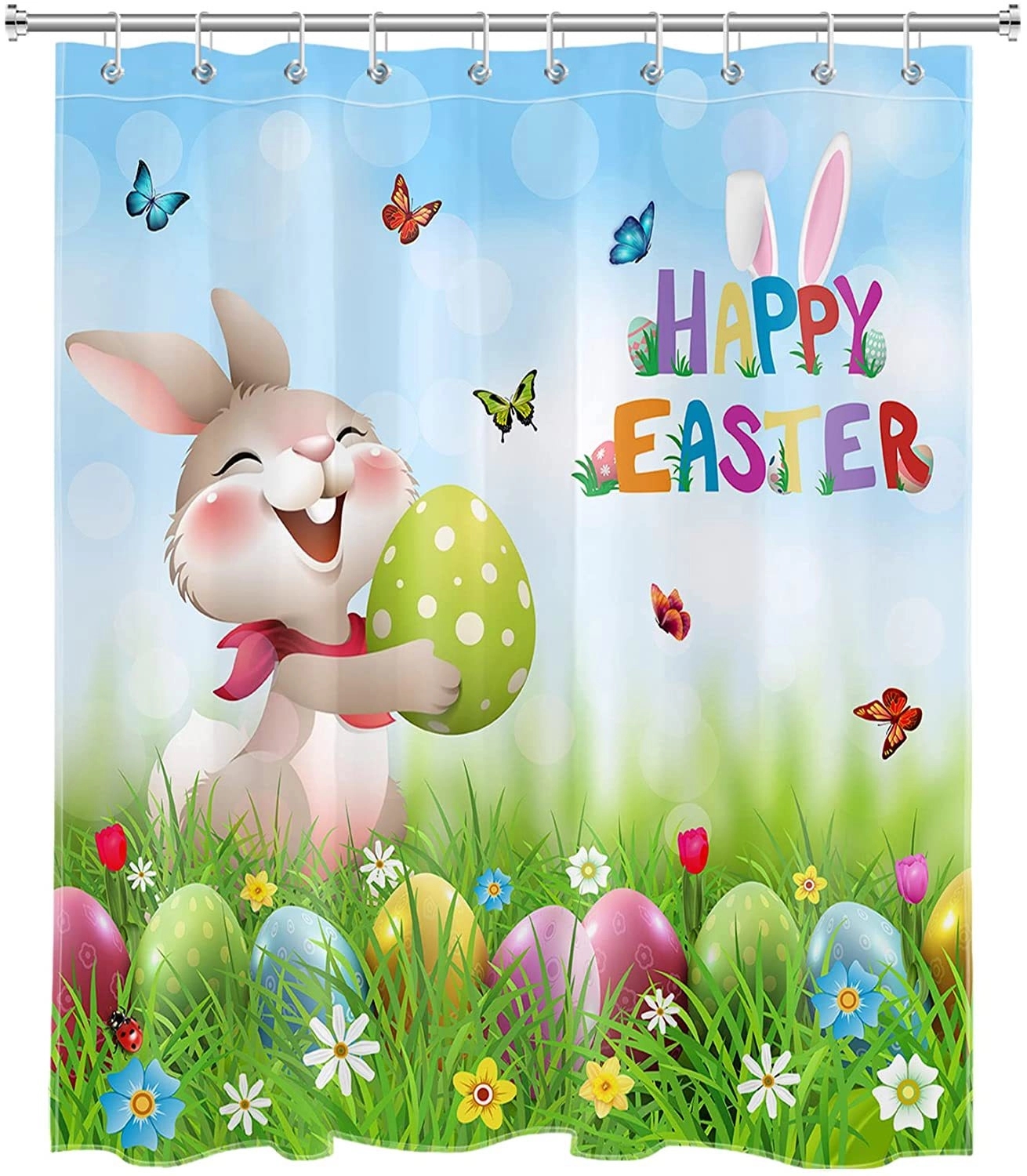 Easter Shower Curtain 3