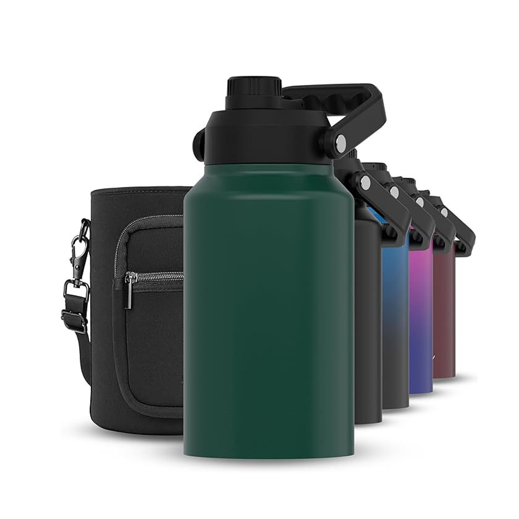 128oz Stainless Steel Water Jug 12