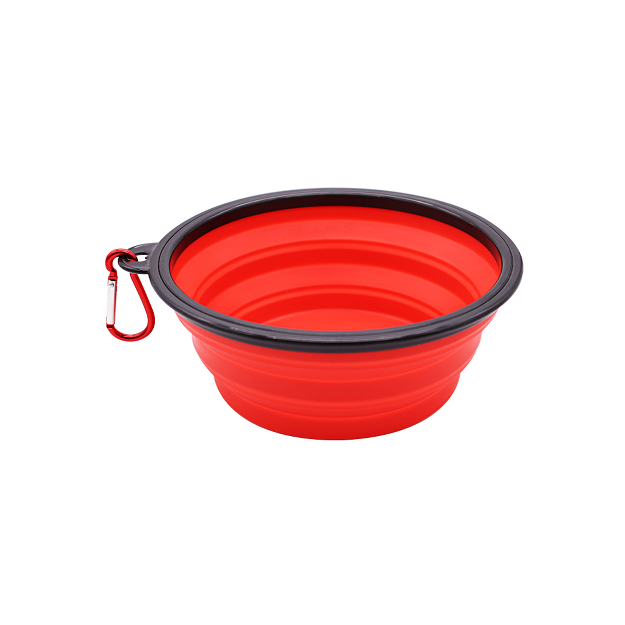 TPE Travel Dish With Carabiner 12 Ounce Capacity 6