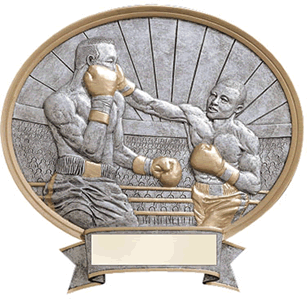 8" Boxing Legend Plate 2