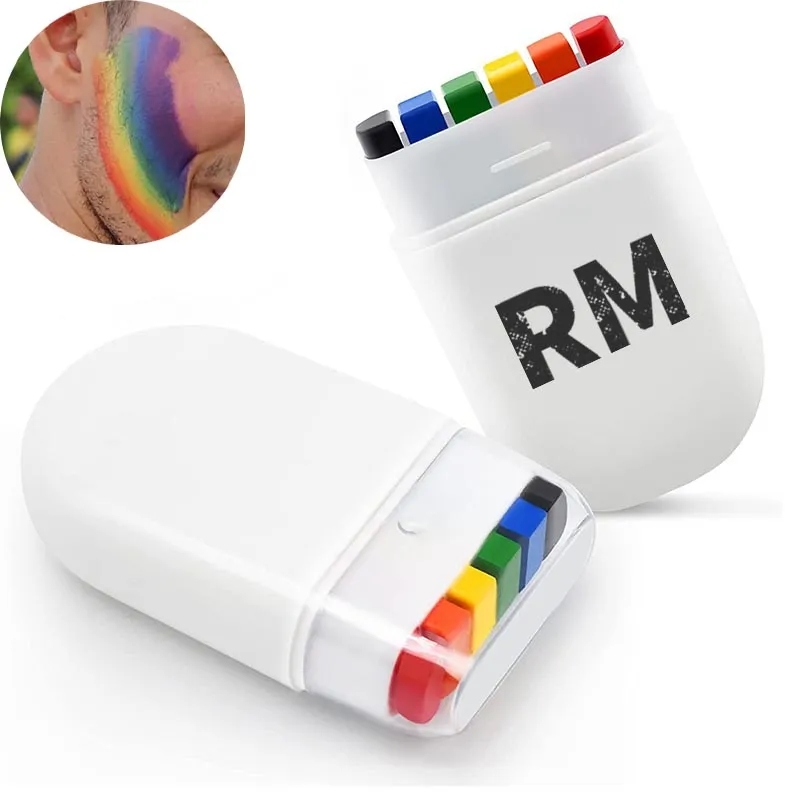 Rainbow Flag Color Crayon for Face Body 2